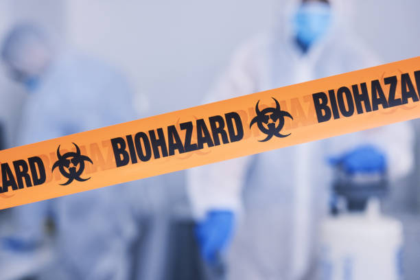 Professional Biohazard technician working in Silver Springs, FL